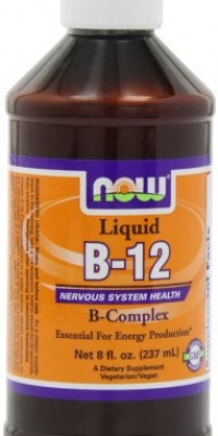 NOW Foods B-12,Liquid B-Complex, 8 ounce