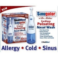 NeilMed Sinugator Cordless Pulsating Nasal Wash