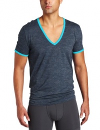 C-IN2 Men's Hand Me Down Ringer Vee Neck Tee Shirt