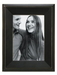 Hudson Black Scratch Picture Frame 5x7