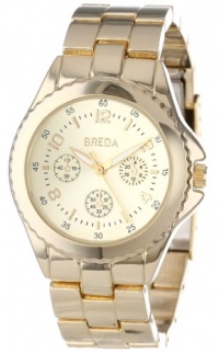 Breda Women's 8128_gold Abigail Boyfriend Style Watch