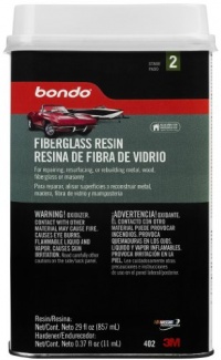 Bondo 402 Fiberglass Resin Quart Can - 29 fl. oz.