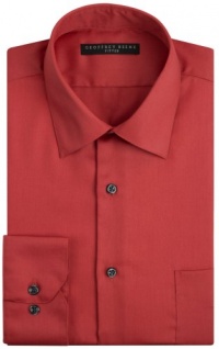 Geoffrey Beene Men's Sateen Fitted Dress Shirt