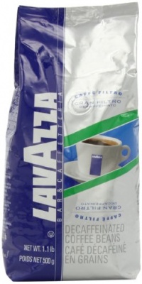 Lavazza Gran Filtro Decaffinated Whole Bean Coffee, 1.1lb  Bags (Pack of 3)