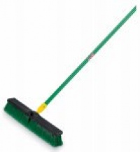 Quickie 00528 18-Inch Bulldozer Push Broom Indoor/Outdoor