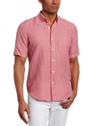 Saltaire Men's Short Sleeve Riviera Check Shirt