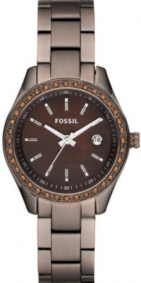 FOSSIL Stella Mini Stainless Steel Watch - Brown