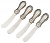 Prodyne K-8-S Stainless Steel Spreaders, Set of 4