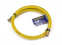 GOODYEAR 46508 3/8-Inch by 3-Feet 250 PSI Lead-In Rubber Air Hose With 1/4-Inch MNPT Ends