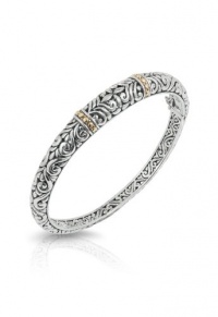 Effy Jewlery Balissima Sterling Silver and 18K Gold Bangle