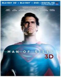 Man of Steel (Blu-ray 3D + Blu-ray + DVD +UltraViolet Combo Pack)