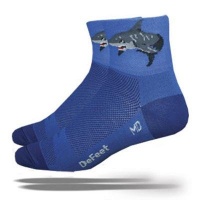 DeFeet AirEator 2.5in Attack! Cycling/Running Socks - AIRATT