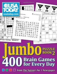 USA TODAY Jumbo Puzzle Book 2: 400 Brain Games for Every Day