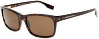 BOSS by Hugo Boss Men's 0319 Polarized Sunglasses,Dark Havana Frame/Brown Lens,One Size