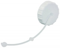 JR Products 222PW-A Polar White Cap and Strap