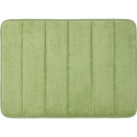 Townhouse Rugs Memory Foam Sage Bath Rug, 17-Inch by 24-Inch