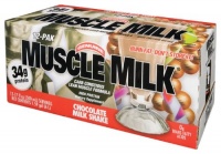 CytoSport Muscle Milk Ready-to-Drink Shake, Chocolate, 17 Ounce Cartons (Pack of 12)