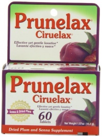 Prunelax Tablets, 60 Count