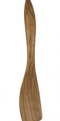 Berard French Olive Wood Small 12-1/2-Inch Handcrafted Wood Spatula, Terra Collection