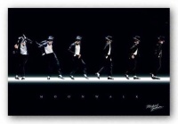 Michael Jackson - Moonwalk, Music Poster - 36x24