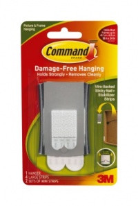 Command Sticky Nail Wire-Back Hanger