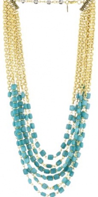 Rachel Reinhardt Kate Nested Blue Jade Multi-Strand Necklace