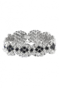 Effy Jewlery Sterling Silver Blue Sapphire Bracelet, 1.25 TCW