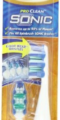 Spinbrush ProClean Sonic Replacement Heads, 2 Heads