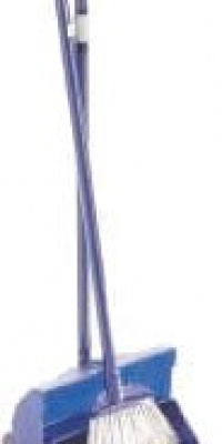 Item: RUBBERMAID G148 STANDUP LOBBY DUSTPAN &BROOM - DEEP BLUE