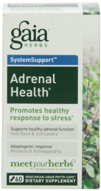 Gaia Herbs Adrenal Health, 60 Liquid Phyto-Capsules