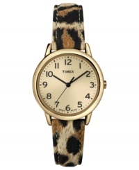 Run wild with this chic leopard watch from Timex.