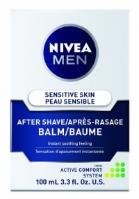 Nivea for Men Sensitive Post Shave Balm, Active Comfort System, 3.3-Ounce Bottles (Pack of 4)