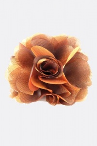 Fashion Trends Jewelry - 2TONE FLOWER - (Orange) Free Shipping