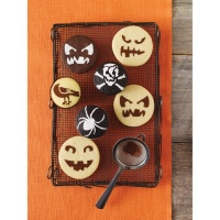 Martha Stewart Crafts Pumpkin Face Cupcake Stencils