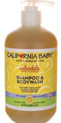 California Baby Shampoo and Body Wash Calendula French Lavender -- 19 fl oz