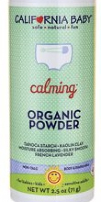 California Baby Non-Talc Powder, Canister - Calming, 2.5-Ounce