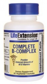 Life Extension Complete B-complex Vegetarian Capsules, 60 Count