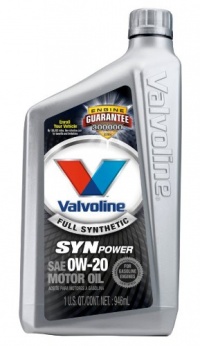 Valvoline VV916 SynPower 0W-20 Full Synthetic Motor Oil - 1 Quart Bottle