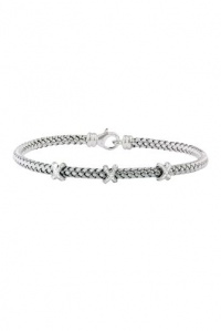 Effy Jewlery Balissima Sterling Silver Diamond Bracelet, .17 TCW