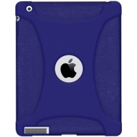 Amzer Silicone Skin Jelly Case for Apple iPad 2 - Blue (AMZ90795)