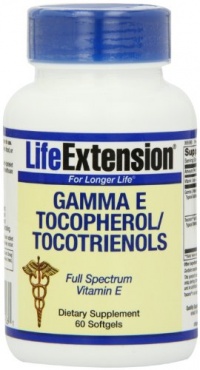 Life Extension Gamma E Tocopherol/ Tocotrienols Softgels, 60-Count