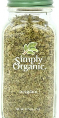 Simply Organic Oregano Leaf Cut & Sifted Certified Organic, .75-Ounce Container