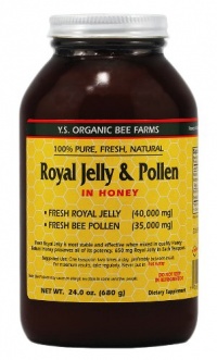 YS Royal Jelly/Honey Bee - Fresh Royal Jelly & Pollen In, 23 oz gel