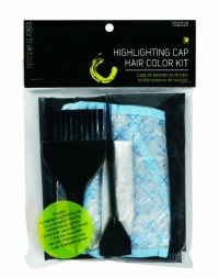 Colortrak Haircoloring Accessories Kit For Home Haircoloring Use