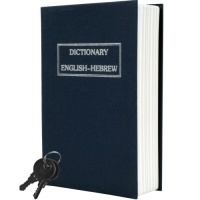 Trademark Home Dictionary Diversion Book Safe with Key Lock, Metal