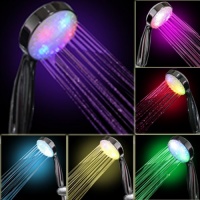 7 COLOR LED SHOWER HEAD ROMANTIC LIGHTS WATER HOME BATH - Xmas day