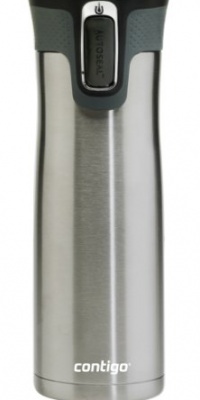 Contigo AUTOSEAL West Loop Stainless Steel 20-Ounce Travel Mug with Easy-Clean Lid, Stainless Steel