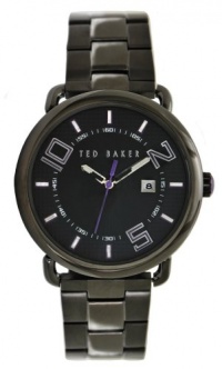 Ted Baker Men's TE3034 Time Flies Triple Black Analog Bracelet Watch