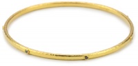 GURHAN Constellation 7 Black Diamond High Karat Gold Bangle Bracelet