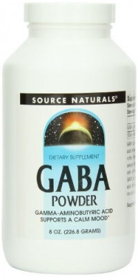 Source Naturals GABA Powder, 8 Ounce